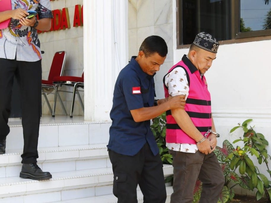 Kasus Wastafel, Eks Kadisdik Aceh Dijebloskan ke Penjara