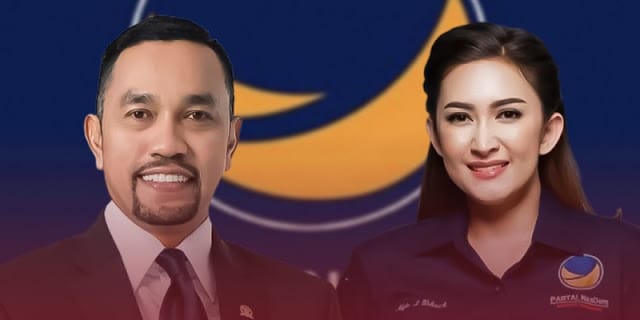 NasDem Copot Ahmad Sahroni dan Nafa Urbach dari DPR RI