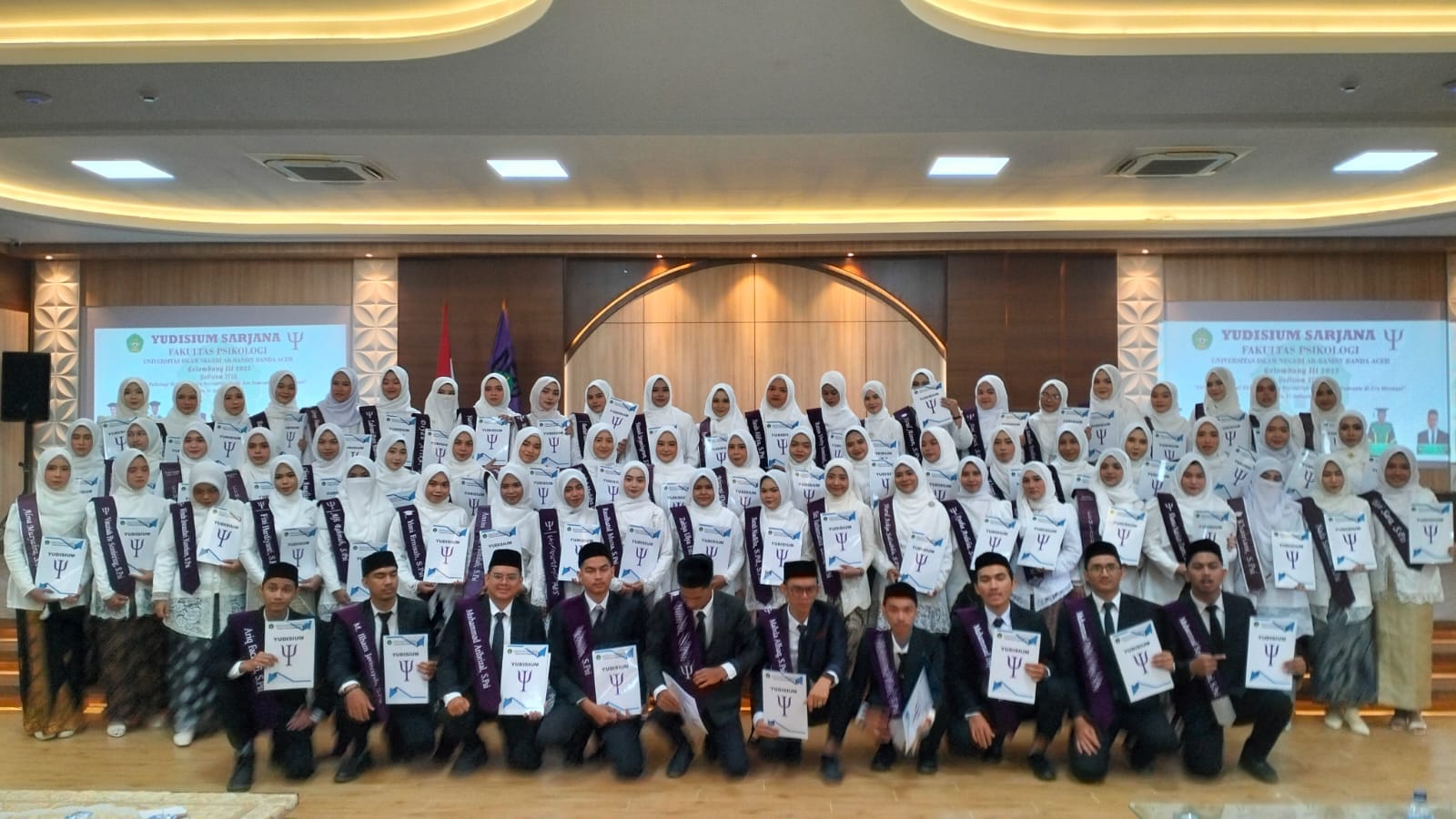 Fakultas Psikologi UIN Ar-Raniry Luluskan 73 Sarjana Baru