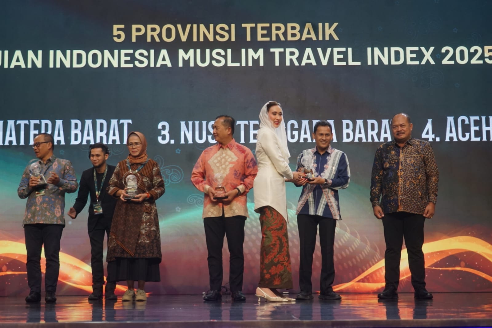Aceh Raih Dua Penghargaan Bergengsi di Ajang Indonesia Muslim Travel Index 2025