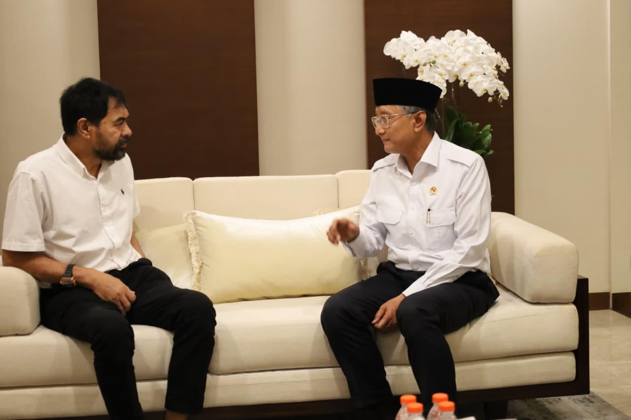 Bertemu Menteri PU, Mualem Bahas Tindak Lanjut Pembangunan Terowongan dan Jalan Tol