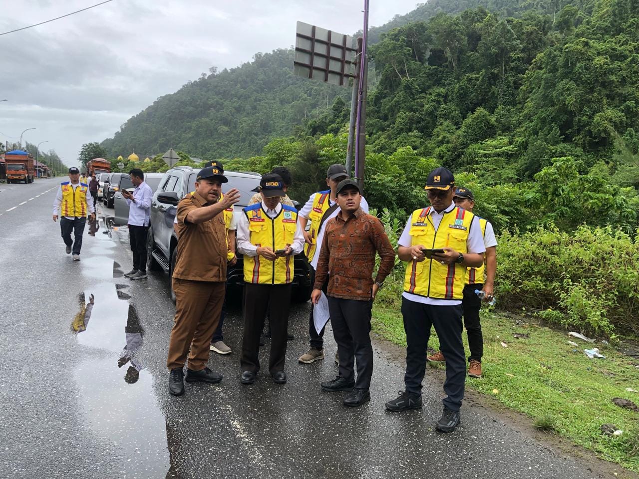 Pusat Tanggapi Cepat Usulan Gubernur Aceh, Tim Bappenas Tinjau Lokasi Terowongan Geurutee