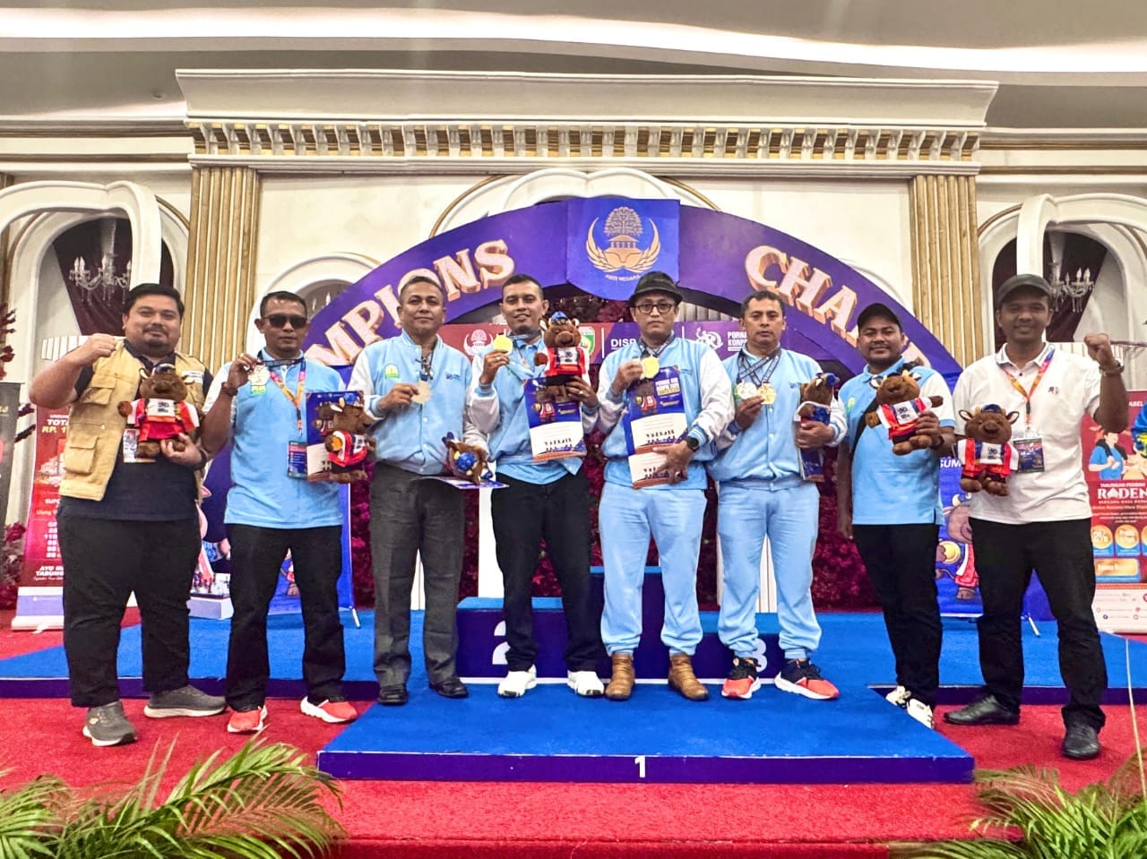 IMG-20251011-WA0179 Tim Catur Aceh Sabet Empat Medali di PORNAS Korpri 2025