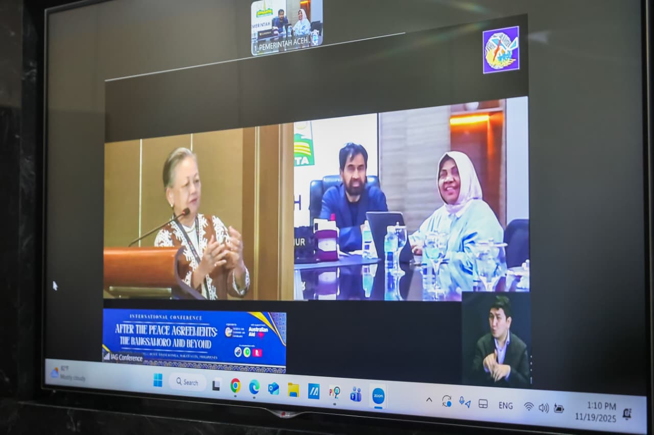 4c7e6a7b-0a14-4fe4-81b3-fe7db9297457 Mualem Berbagi Kisah Aceh Pascadamai di Forum Internasional