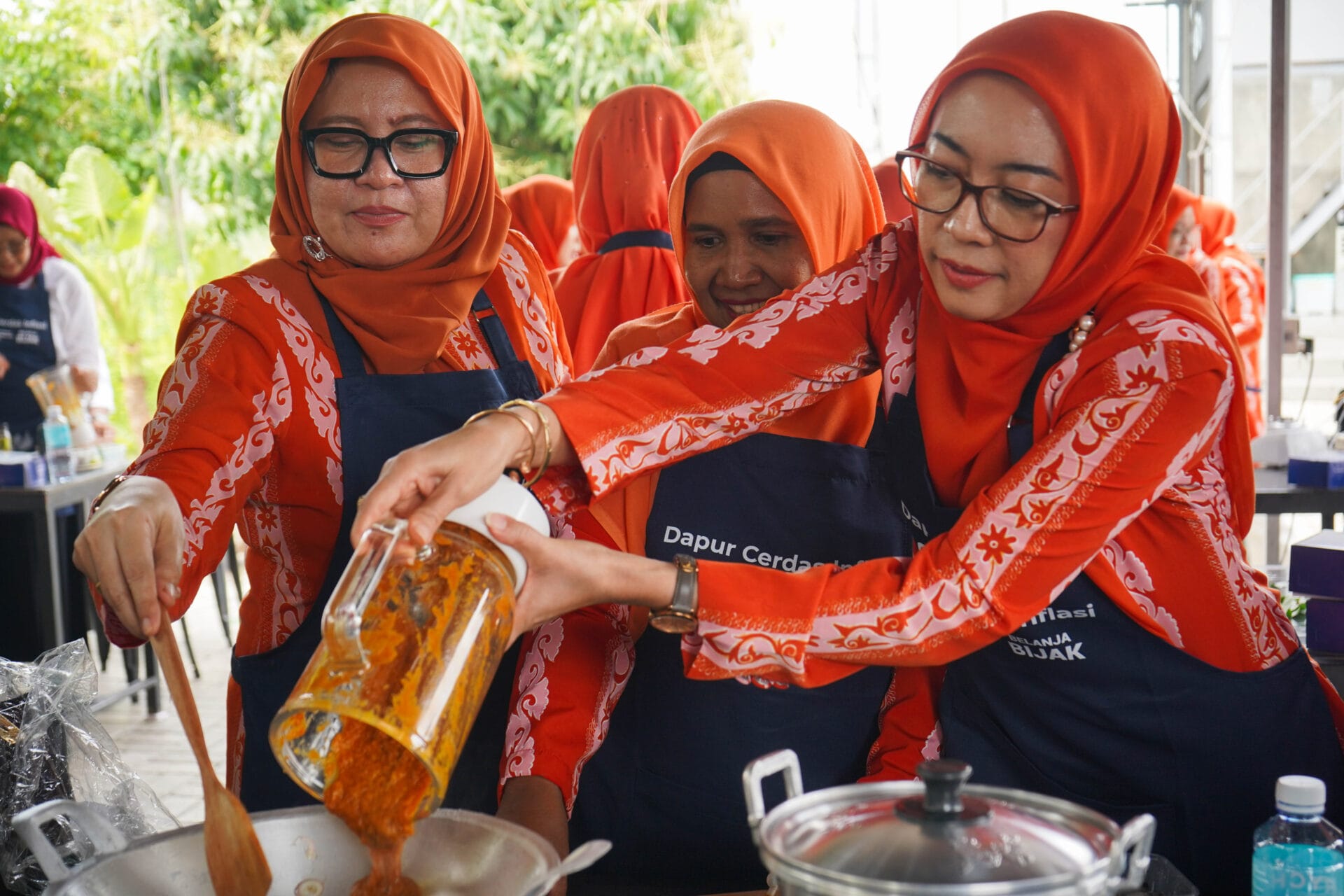 Cooking-31 Lewat Cooking Class, BI Aceh Dorong Peran Ibu Kendalikan Inflasi