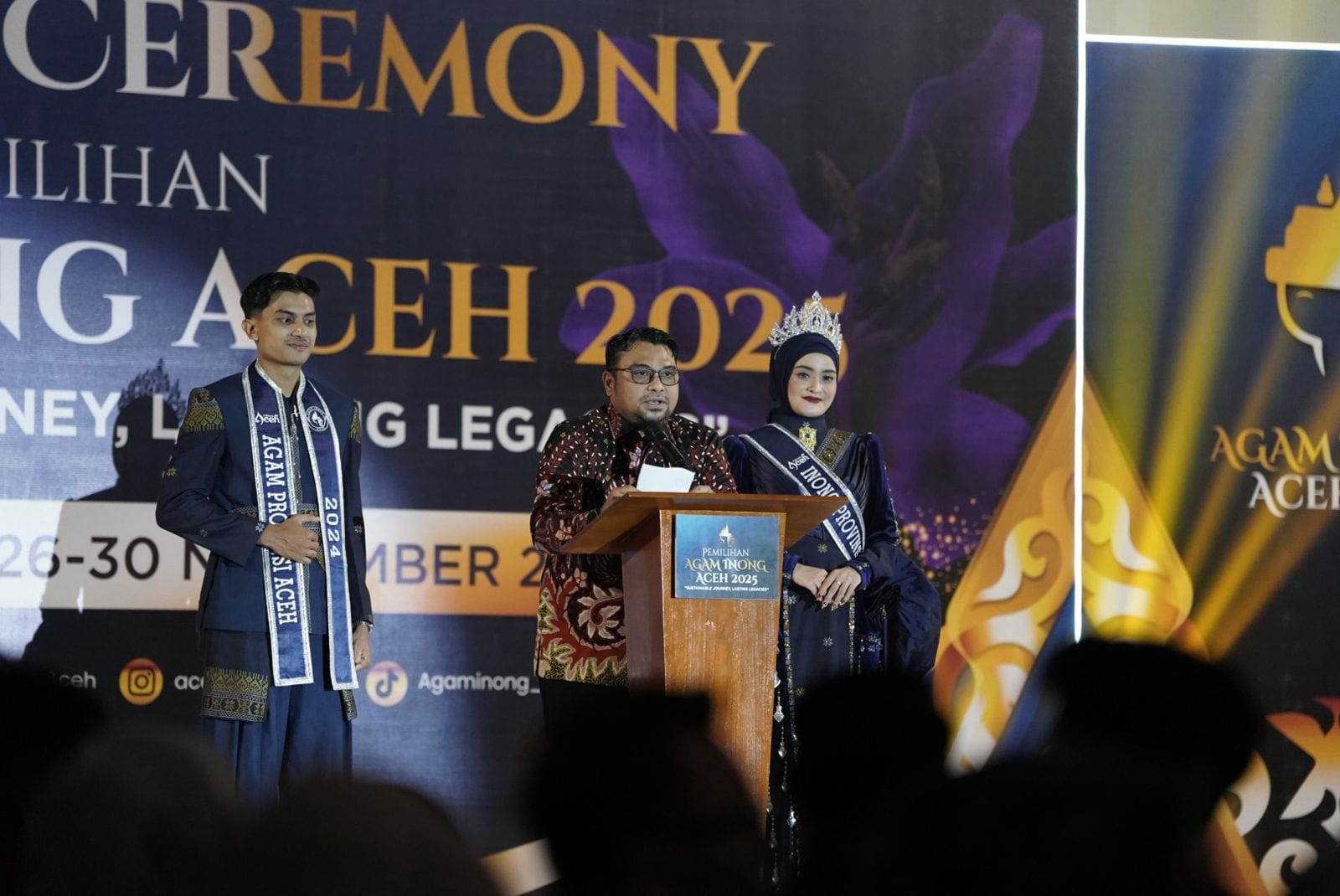 Buka Pemilihan Agam Inong Aceh, Kadisbudpar Dorong Generasi Muda jadi Duwis Berkarakter