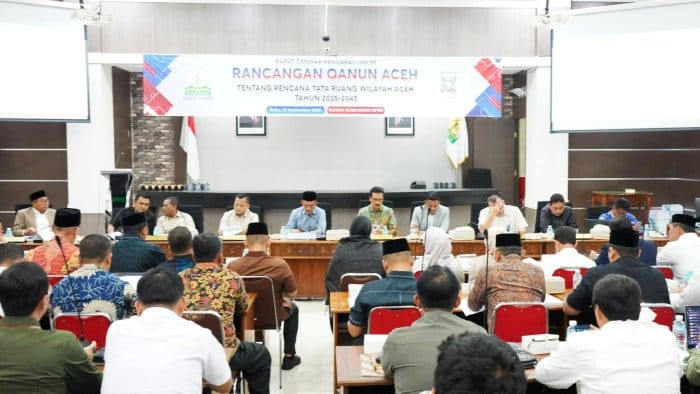 DPRA Dorong RTRW Aceh 2025–2045 sebagai Kompas Pembangunan Daerah