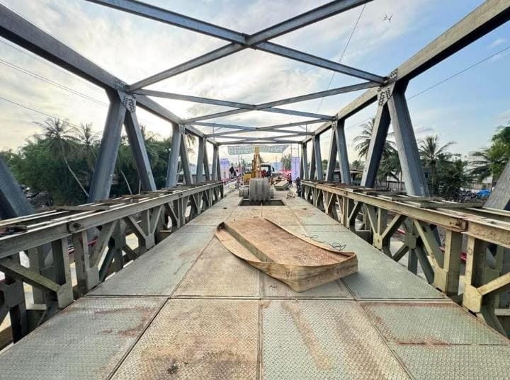 Jembatan Krueng Tingkeum Kuta Blang Ditargetkan Dibuka 29 Desember