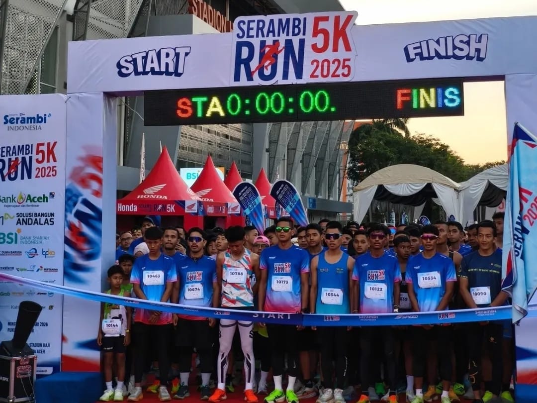 Serambi RUN di Banda Aceh, Honda Gaungkan Gaya Hidup Sehat