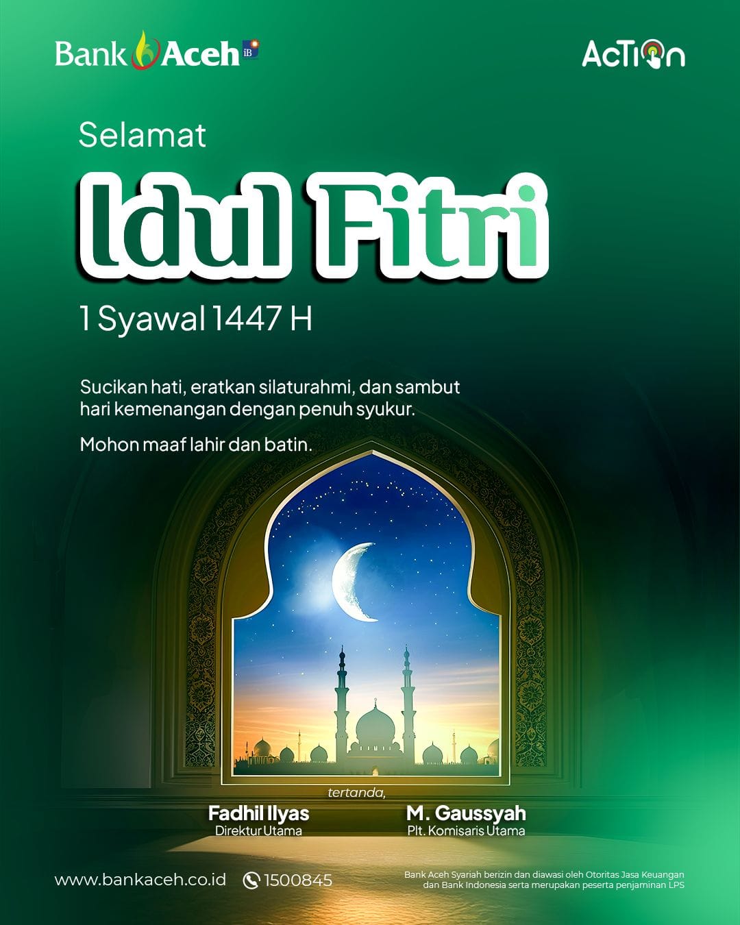 BANK ACEH - IDUL FITRI 1447 H