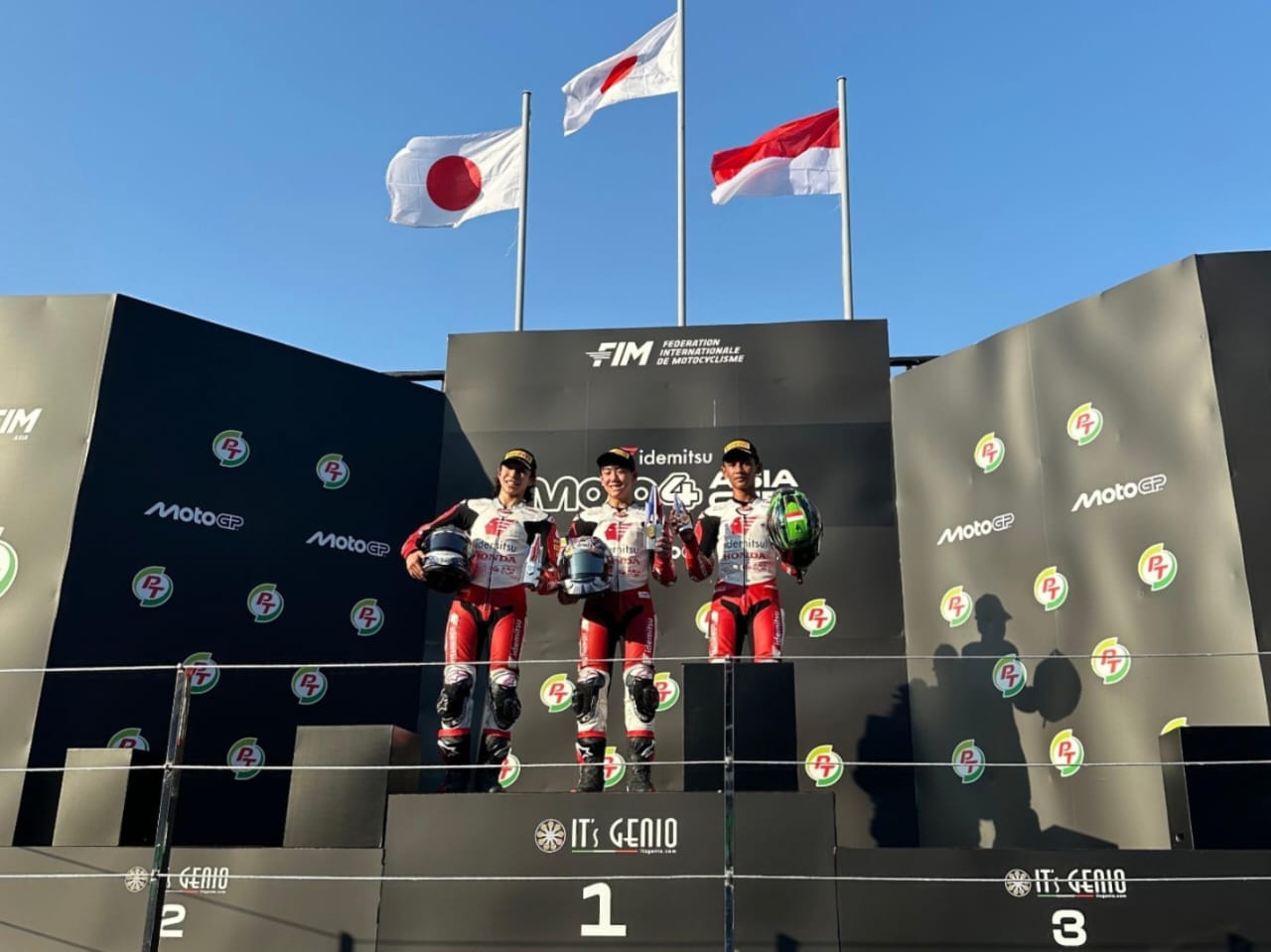 Bintang Pranata Sukma Antar Indonesia Naik Podium di Seri Pembuka Moto4 Asia Cup