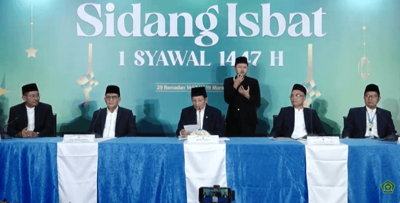 Pemerintah Tetapkan Idul Fitri 1447 H Jatuh pada 21 Maret 2026