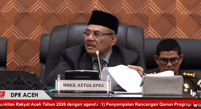 Pimpinan DPRA, H. Ali Basrah, S.Pd, M.M. Foto: Humas DPRA Pimpinan DPRA, H. Ali Basrah, S.Pd, M.M. Foto: Humas DPRA