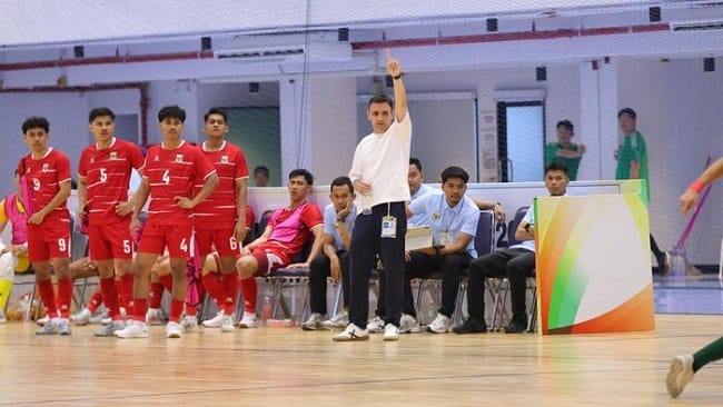 Timnas Indonesia gagal juara Piala AFF Futsal 2026 usai kalah dari Thailand. (Foto: Dok.FFI)