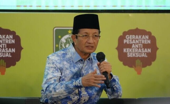Nasaruddin Umar Menteri Agama (Menag) Nasaruddin Umar. Foto: Dok. Kemenag