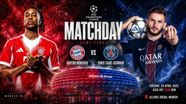 PSG akan mendapat tantangan berat dengan tandang ke markas Bayern Munchen. (AFP/ALAIN JOCARD)