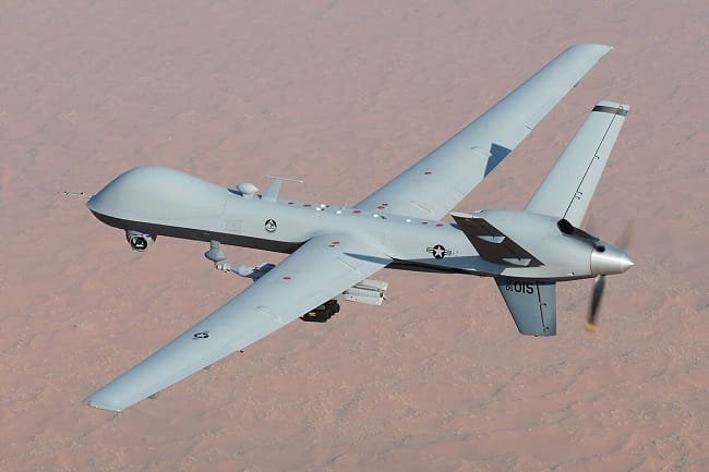 Pesawat tanpa awak MQ-9 Reaper milik AS.