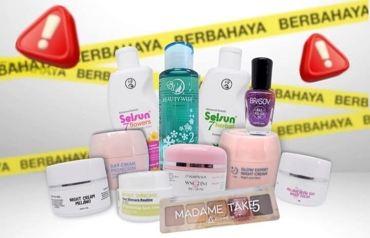BPOM temukan 11 kosmetik mengandung bahan berbahaya. Foto: Instagram @bpom_ri