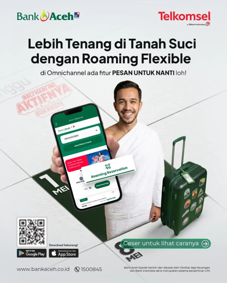 Roaming Flexible Bank Aceh Syariah