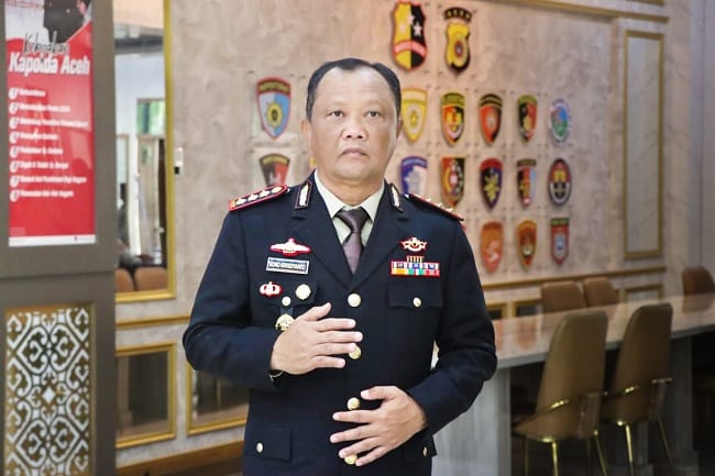 Kabid Humas Polda Aceh Kombes Pol Joko Krisdiyanto. FOTO/Humas Polda Aceh