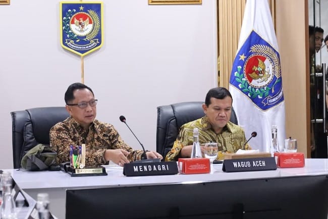 Wakil Gubernur Aceh, Fadhlullah, melakukan serangkaian agenda silaturrahmi dan koordinasi strategis dengan pejabat Pemerintah Pusat di Jakarta, Kamis (21/5/2026), (FOTO: HO). Wakil Gubernur Aceh, Fadhlullah, melakukan serangkaian agenda silaturrahmi dan koordinasi strategis dengan pejabat Pemerintah Pusat di Jakarta, Kamis (21/5/2026), (FOTO: HO).