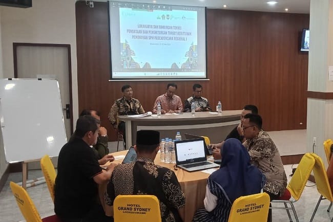 Foto: Pemerintah Aceh melalui Biro Pemerintahan dan Otonomi Daerah Setda Aceh menyelenggarakan Lokakarya dan Bimbingan Teknis Pendataan dan Penghitungan Target Kebutuhan Pemenuhan Standar Pelayanan Minimal (SPM)