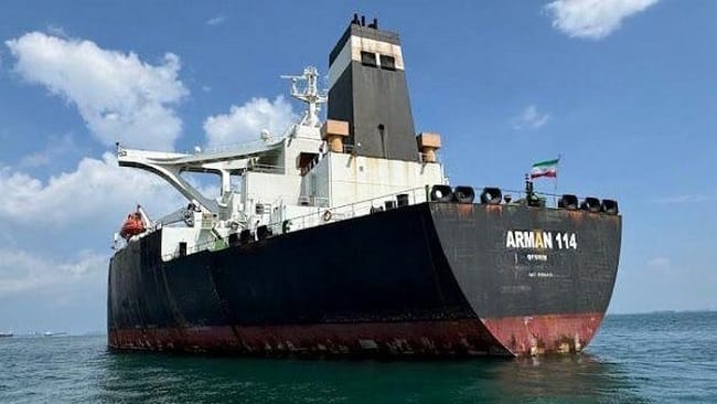 Kapal Supertanker MT Arman 114 (Dok. Kejagung) Kapal Supertanker MT Arman 114 (Dok. Kejagung)