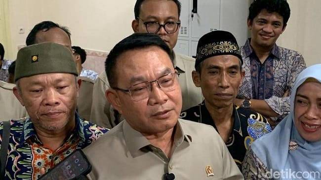 Foto: Kastaf Kepresidenan Dudung Abdurachaman (Cicin Yulianti/detikcom) Baca artikel detiknews, 
