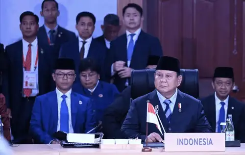 Presiden Prabowo Subianto menghadiri sesi pleno KTT Ke-48 ASEAN di Mactan Expo, Cebu, Filipina, Jumat (8/5/2026). (Foto: BPMI Sekretariat Presiden).