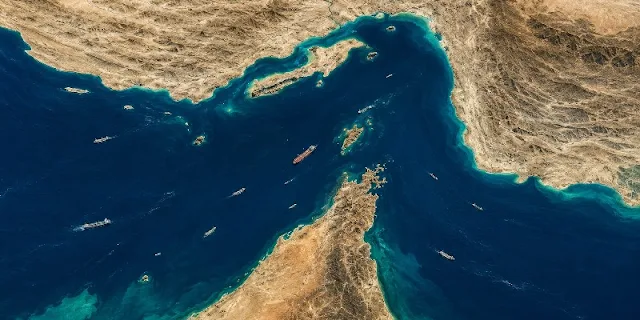 Selat Hormuz (Foto: Ilustrasi AI) Selat Hormuz (Foto: Ilustrasi AI)