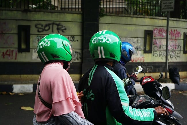 Ilustrasi Grab Indonesia, mitra pengemudi Grab. (SHUTTERSTOCK/JAVAISTAN)