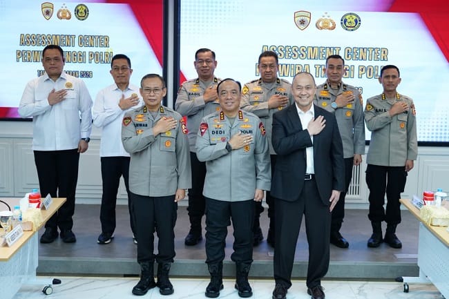 Wakapolri Komjen Pol Dedi Prasetyo membuka Assesment Center Perwira Tinggi Polri di Mabel Polri, Selasa (9/6/2026). Wakapolri Komjen Pol Dedi Prasetyo membuka Assesment Center Perwira Tinggi Polri di Mabel Polri, Selasa (9/6/2026).