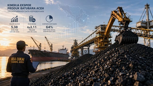 Kinerja Ekspor Produk Batubara Aceh: Transparansi Data Kepabeanan