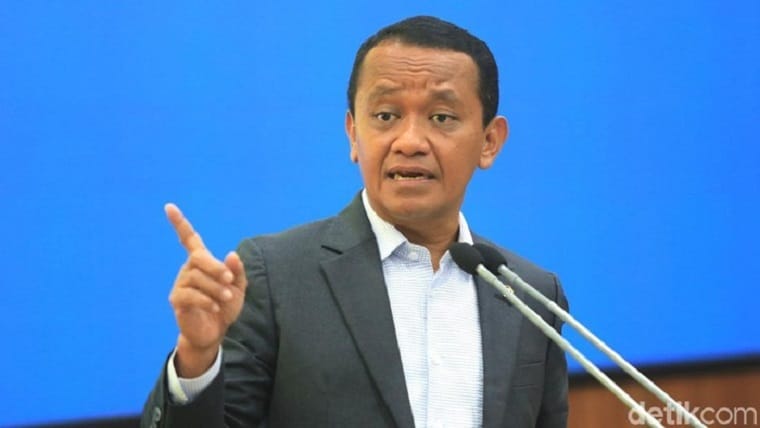 Menteri Energi dan Sumber Daya Mineral (ESDM) Bahlil Lahadalia /Foto: Ari Saputra/detikFoto