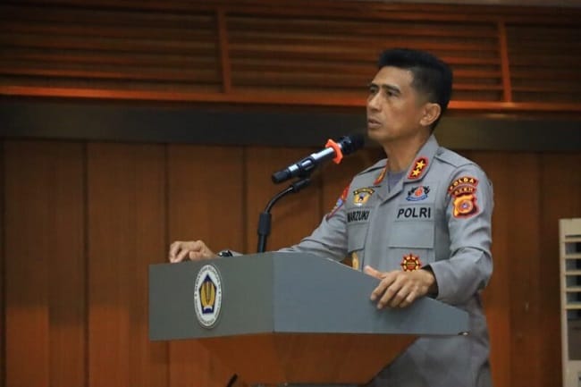 Kapolda Aceh Irjen Pol. Marzuki Ali Basyah mengimbau masyarakat menjaga keamanan dan ketertiban, menjunjung tinggi sportivitas, serta menghindari praktik perjudian selama berlangsungnya Piala Dunia 2026, Selasa (2/6/2026). Foto: Dok. Istimewa Kapolda Aceh Irjen Pol. Marzuki Ali Basyah mengimbau masyarakat menjaga keamanan dan ketertiban, menjunjung tinggi sportivitas, serta menghindari praktik perjudian selama berlangsungnya Piala Dunia 2026, Selasa (2/6/2026). Foto: Dok. Istimewa