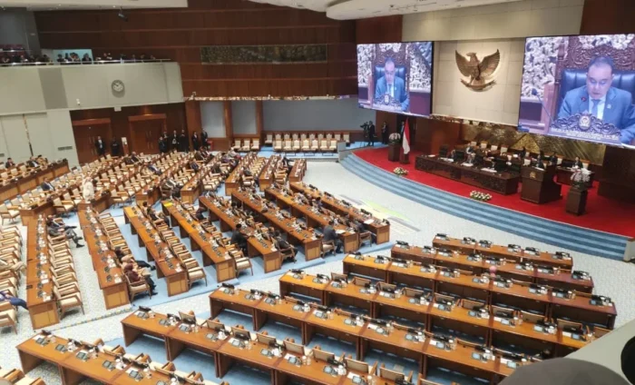 DPR Sahkan Revisi UU P2SK Jadi Undang-Undang. Foto: Liputan6