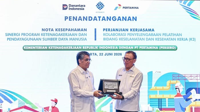 Bangun SDM Unggul, Pertamina Gandeng Kemnaker Perkuat Kompetensi dan Budaya K3