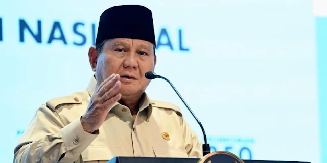 Presiden Prabowo Subianto, memberikan kata sambutan dalam peluncuran Program Mandatori Biodiesel B50 di Rest Area KM 57 Tol Jakarta -Cikampek, Karawang, Jawa Barat, Kamis, 9 Juli 2026. Presiden Prabowo Subianto, memberikan kata sambutan dalam peluncuran Program Mandatori Biodiesel B50 di Rest Area KM 57 Tol Jakarta -Cikampek, Karawang, Jawa Barat, Kamis, 9 Juli 2026.