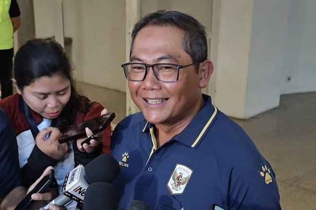 Ketua Badan Tim Nasional, Sumardji(KOMPAS.com/Pratama Yudha)