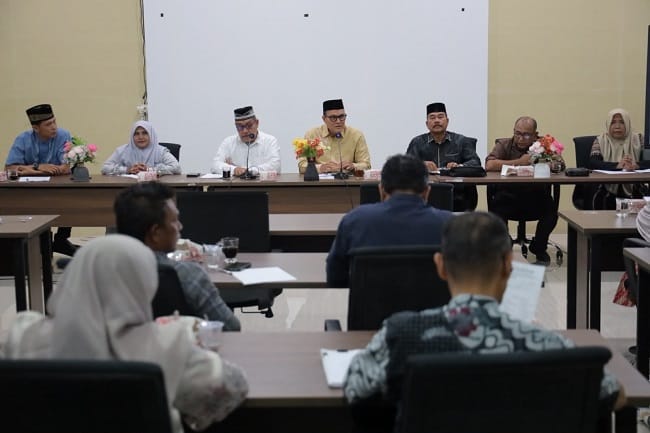 Focus Group Discussion (FGD) penyusunan rancangan Peraturan Wali Nanggroe tentang pengelolaan hutan, hutan adat, dan pertambangan di Banda Aceh, Kamis (2/7/2026). (Foto/ist). Focus Group Discussion (FGD) penyusunan rancangan Peraturan Wali Nanggroe tentang pengelolaan hutan, hutan adat, dan pertambangan di Banda Aceh, Kamis (2/7/2026). (Foto/ist).