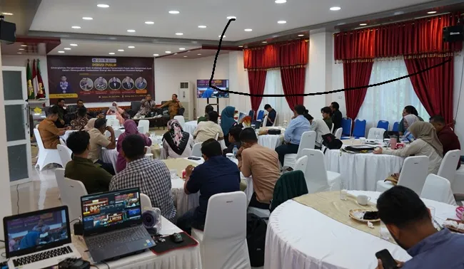 Diskusi publik FISIP USK membahas peluang dan tantangan pengembangan Blok Andaman serta manfaatnya bagi Aceh, Selasa (28/7/2026). (Foto/ist)