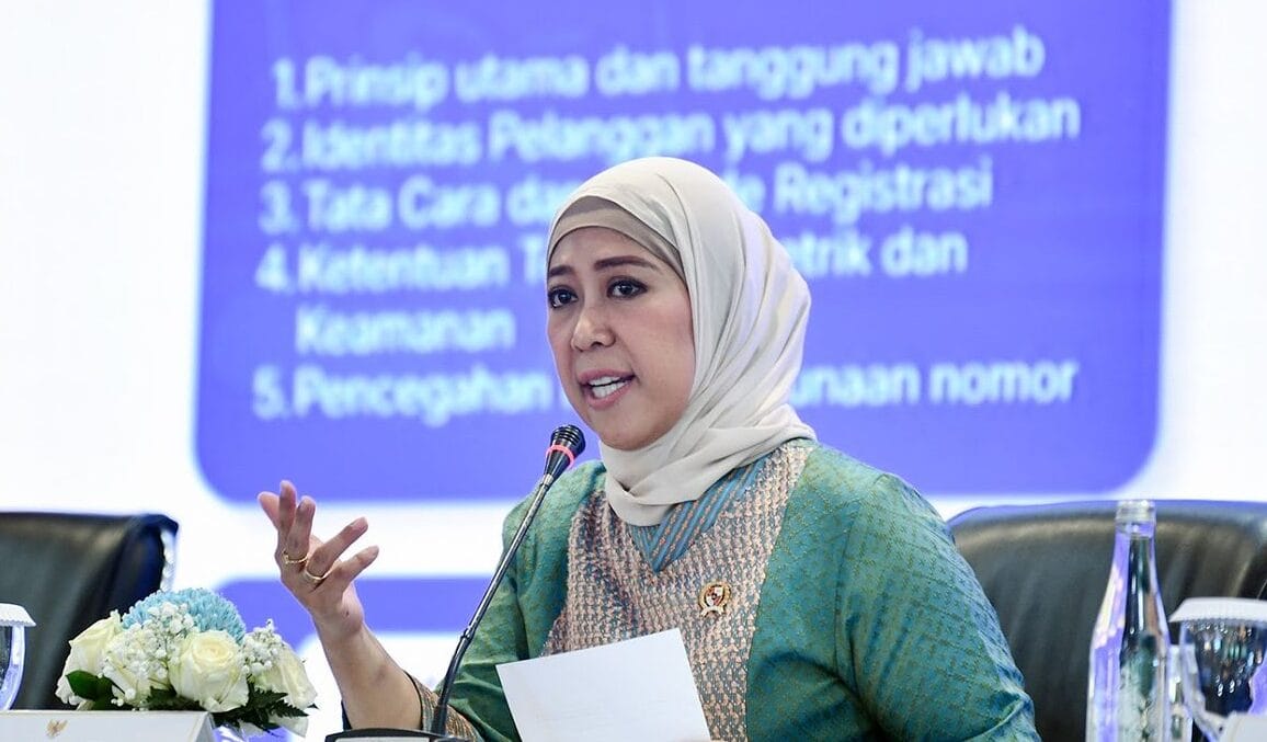 Menteri Komunikasi dan Digital Meutya Hafid Menteri Komunikasi dan Digital, Meutya Hafid. Foto: Kemkomdigi