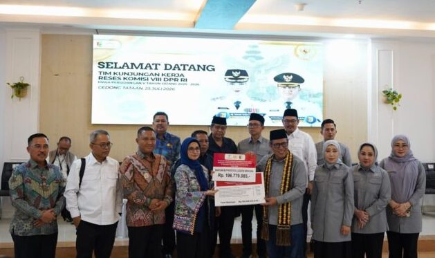 Kemensos Salurkan Bantuan Sosial Rp390 Miliar di Lampung Foto: Dok. Kemensos