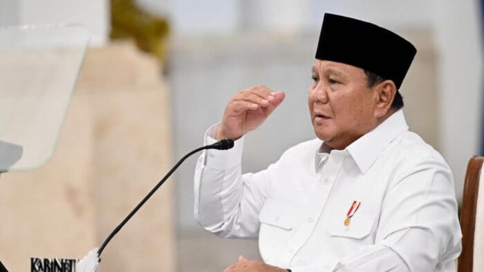 Presiden Prabowo Subianto. Foto: BPMI Setpres Presiden Prabowo Subianto. Foto: BPMI Setpres