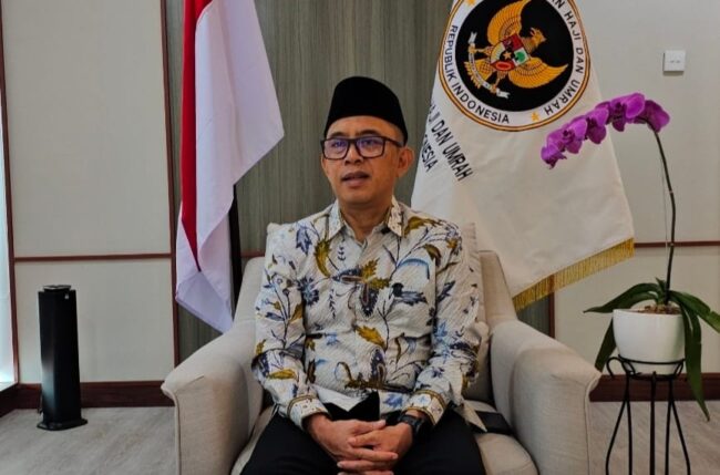 Direktur Jenderal Bina Penyelenggaraan Haji dan Umrah, Puji Raharjo. Foto: Dok. Kemenhaj Direktur Jenderal Bina Penyelenggaraan Haji dan Umrah, Puji Raharjo. Foto: Dok. Kemenhaj