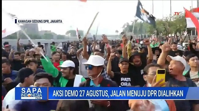 DEMO 27 AGUSTUS 2026 - Update kelompok yang bakal menggelar aksi demo 27 Agustus 2026 di DPR RI, Kamis (27/8/2026). Polisi tangkap sejumlah orang diduga niat bikin rusuh. DEMO 27 AGUSTUS 2026 - Update kelompok yang bakal menggelar aksi demo 27 Agustus 2026 di DPR RI, Kamis (27/8/2026). Polisi tangkap sejumlah orang diduga niat bikin rusuh.