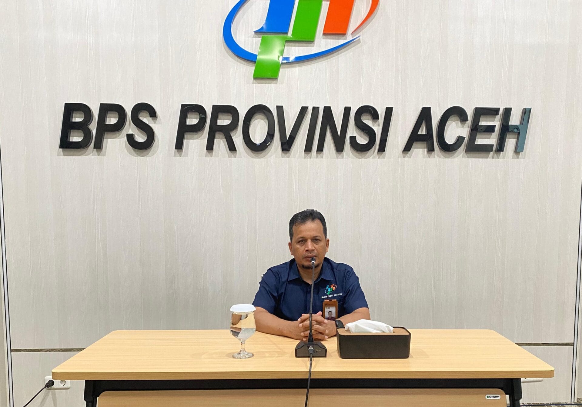 Kepala BPS Provinsi Aceh, Agus Andria. Foto: Dok. BPS Kepala BPS Provinsi Aceh, Agus Andria. Foto: Dok. BPS