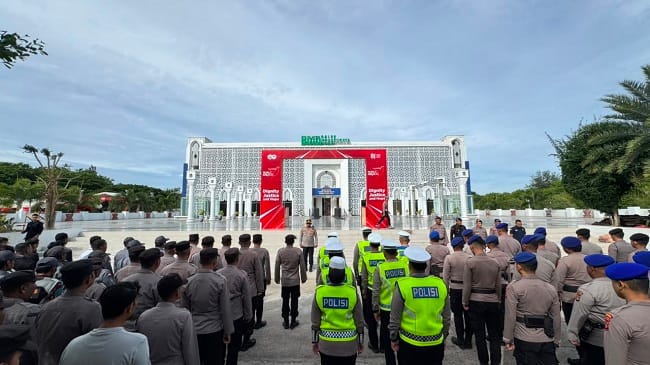 Personel Polda Aceh dan Polresta Banda Aceh
