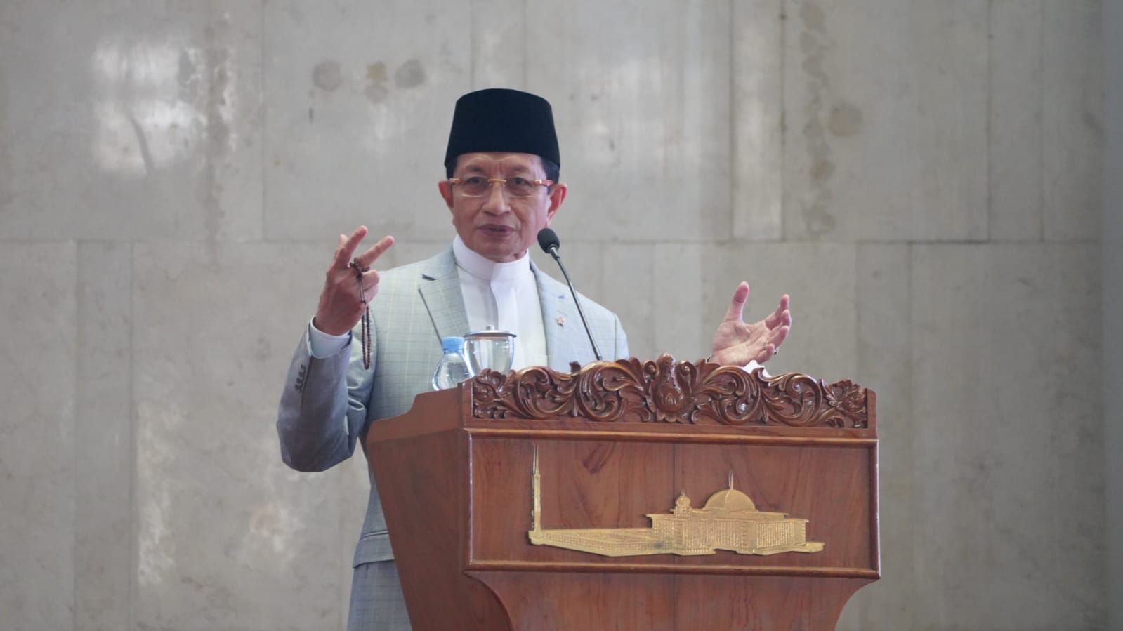 Menteri Agama, Nasaruddin Umar. Foto: Dok. Kemenag Menteri Agama, Nasaruddin Umar. Foto: Dok. Kemenag