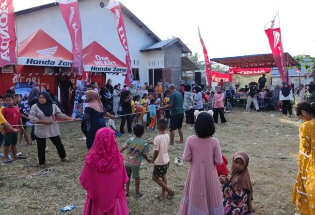 Semarak HUT ke-81 RI, Capella Honda Langsa gelar Lomba dan Penanaman Bibit Pohon Foto: Istimewa